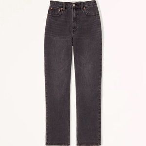 Abercrombie Ultra High Rise Curve Love 90s Straight Jean